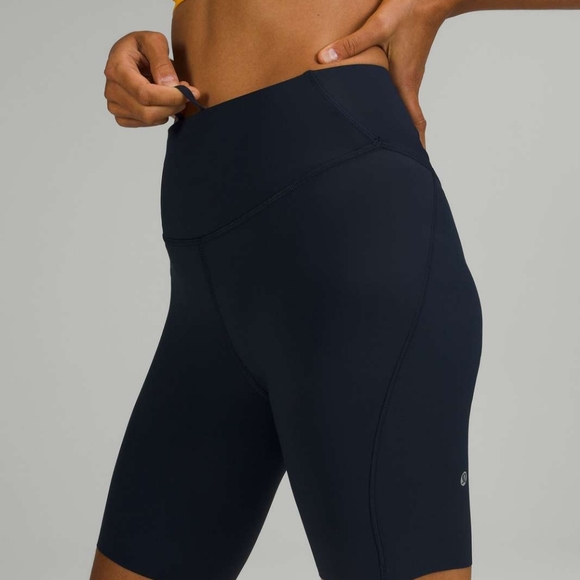 Lululemon Base Pace High-Rise Short 8"True Navy - Picture 3 of 5